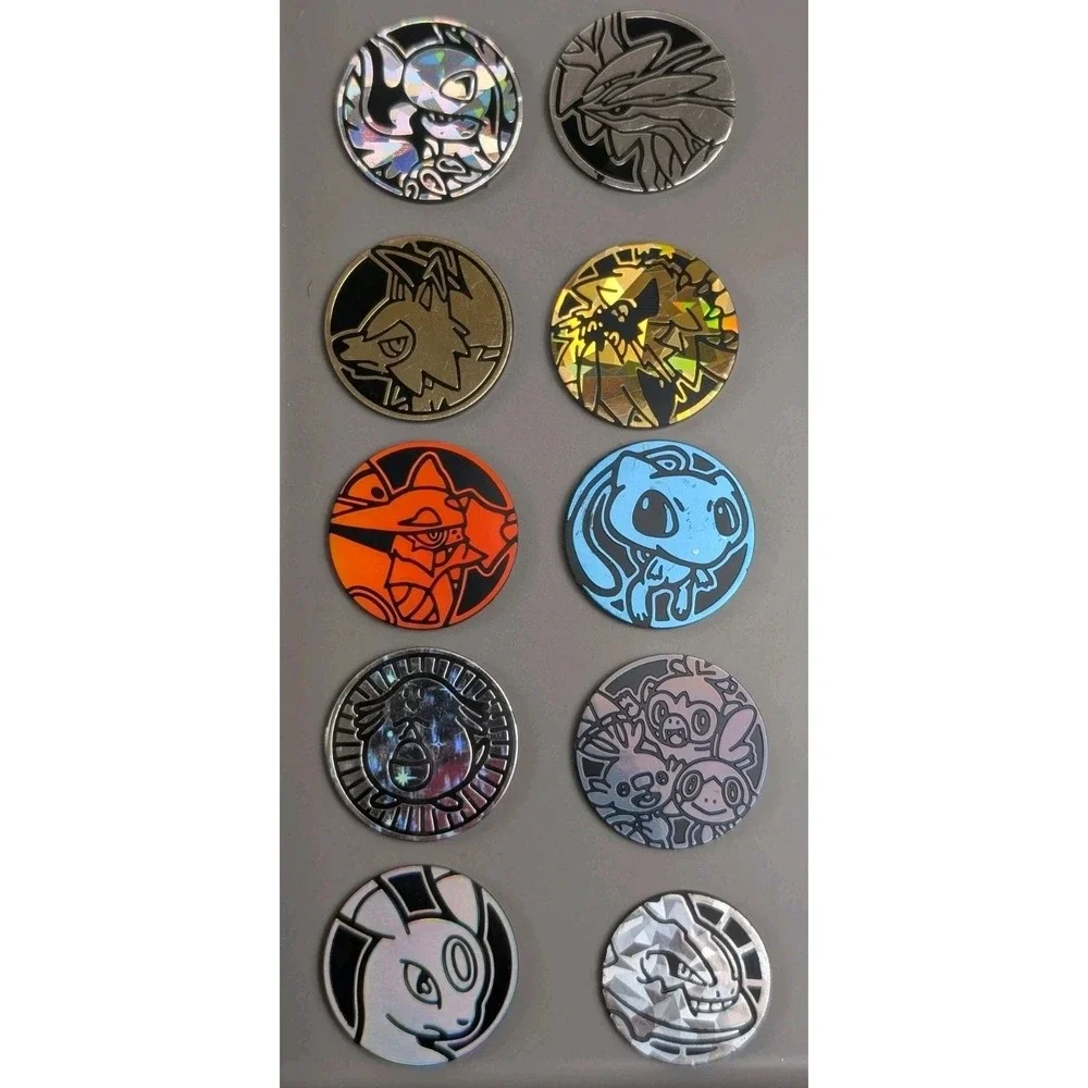 Pokémon TCG Coin Lot Holo Charizard Mew Eevee Lucario Vulpix 19‎ Total